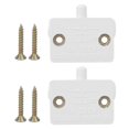 thumbnail image 1 of 2Pcs Household Cabinet Closet Light Switch Automatic Reset Control Switch Supplies White, 1 of 4