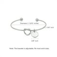 thumbnail image 6 of Bracelet with Charm for Women - Personalized Gold Knot Bracelet with Initial - Custom Charm Bracelet - Birthday Gift for Her, 6 of 10