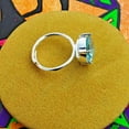 thumbnail image 2 of Natural Swiss Blue Topaz Gemstone 925 Sterling Silver Engagement Gift Ring, 2 of 3