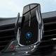 thumbnail image 3 of Cargador inalámbrico automático para coche con sensor inteligente de 15 W para cargar teléfonos móviles. Negro, 3 of 4