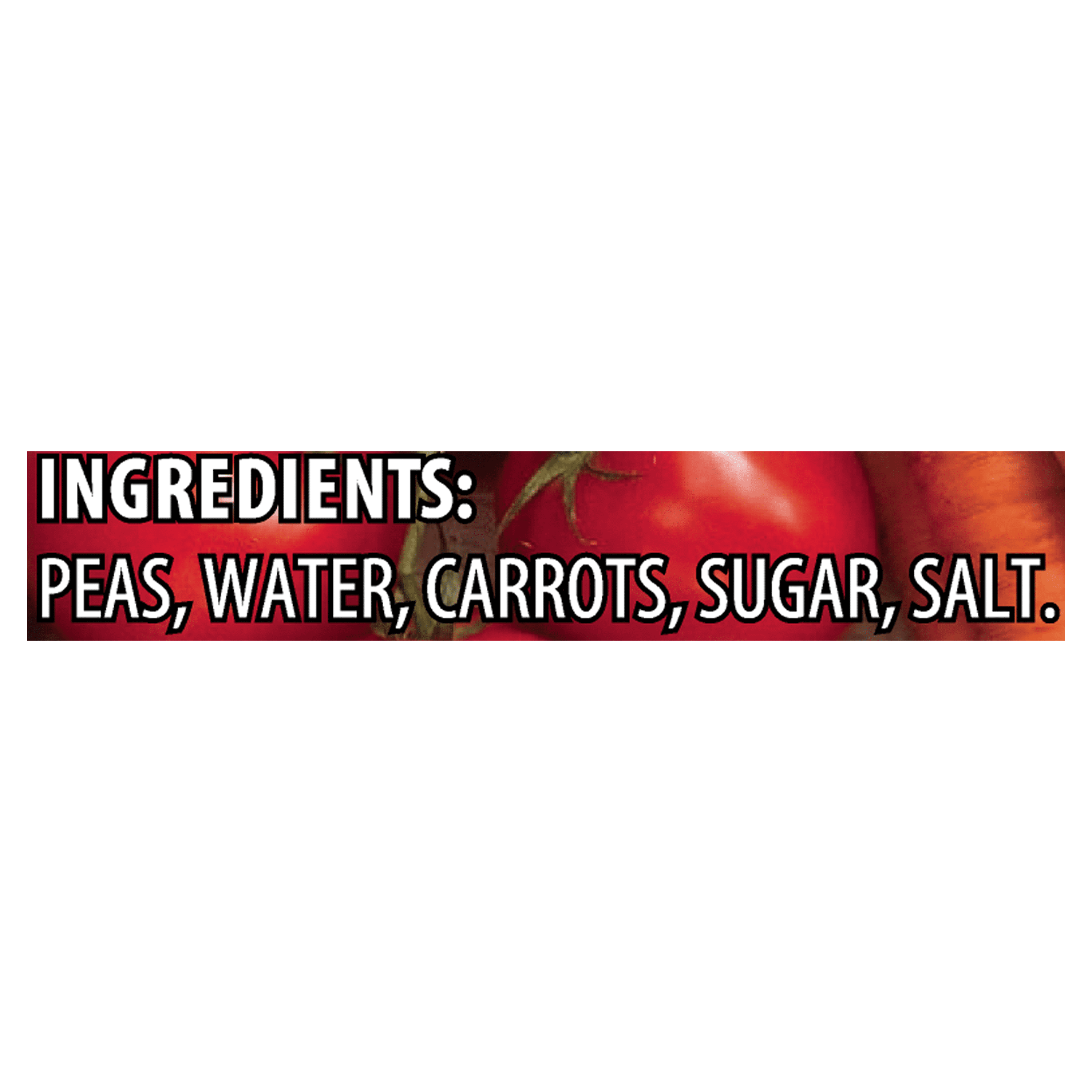 Great Value Peas & Carrots