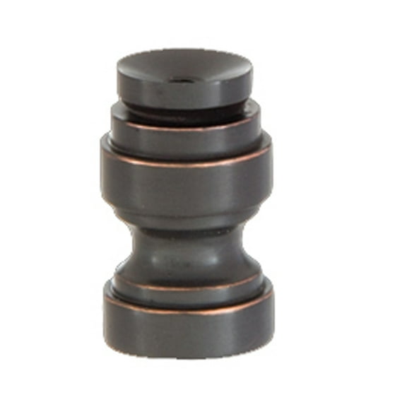 B&P Lamp® Cup Shaped Design, Base Only Finial, Oiled Bronze Finish