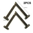 thumbnail image 6 of Racing Butterfly Lid Support Hinges 2PCS Metal Antique Bronze with 2 Hinges 2 Piece Pack, 6 of 7