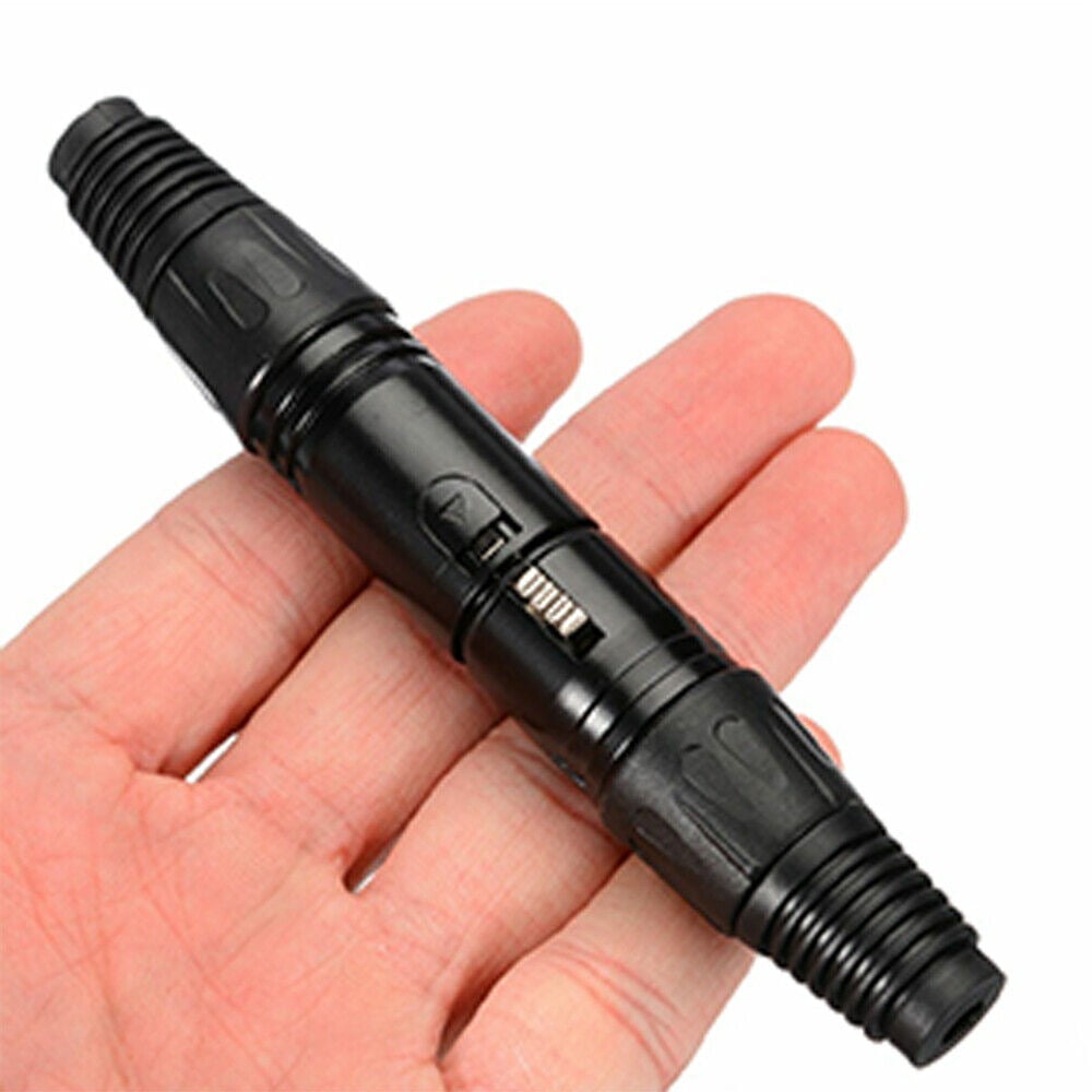 Cocobaby 10/20/30/40Pair Microphone Connector XLR DMX 3 Pin Male&Female MIC Connector Plug Audio