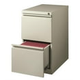 thumbnail image 4 of Pemberly Row 23"D Mobile Pedestal File 2-Drawer Filing Cabinet File/File - Gray, 4 of 7