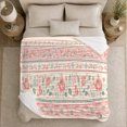 thumbnail image 5 of Cottagecore Floral Garden Vintage Shabby Chic, Peaceful Botanical Garden Scene, Warm Flannel Blanket for Sunroom and Reading Nook, Garden Lovers Thanksgiving Gift, Botanical Home Decor, 5 of 9