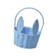 thumbnail image 4 of Cesta de flores trenzada, cesta de conejito de Pascua, cesta de huevos de Pascua, almacenamiento para fiestas Azul, 4 of 9