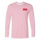 thumbnail image 4 of Ceisia Men Casual Fashion Printing Pullover T-Shirt Long Gift Sleeve Round-Neck Valentine's Day Tops, 4 of 5