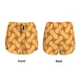 thumbnail image 5 of Lsque Peanuts6 Printed Women's Running Shorts with Liner Pockets,Elastic Quick Dry Workout Athletic Gym Yoga Shorts,Womens High Waist Shorts-, 5 of 9