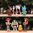 thumbnail image 3 of 7pcs/set Toy Story Buzz Lightyear Action Figures Toys Minifigures Models Collection Doll Desktop Decor Kids Gifts, 3 of 5