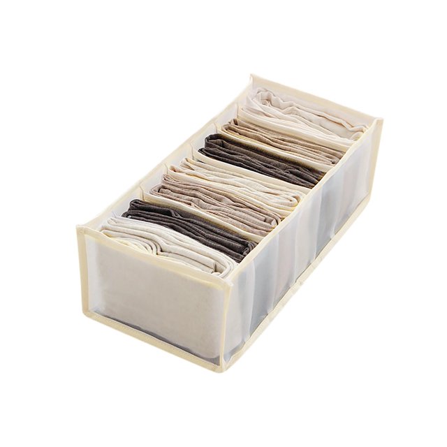 TIELUTT Compartiment de Rangement en Maille pour Vêtements, Compartiment pour Pantalon, Tiroir de Rangement, Organisateurs de Garde-Robe et Rangement pour Bébé, Rangement à la Maison, Contenants Transparents à Fermeture Éclair pour Vêtements, Contenants de Rangement pour Grenier, Sacs, Organisateur pour Garde-Robe