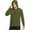 Army Green, variant on Lumeqa Men's UPF 50+ Sun Protection Outdoor Lightweight Full Zip Hoodie Jacket Long Sleeve Fishing Hiking Performance Shirt Army Green L
