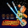 thumbnail image 7 of Lightsaber Chopsticks Light Up Chopsticks Light Up Mini Lightsaber Fun Chop Cool Chopsticks Light Saber Chopsticks (PURPLE), 7 of 7