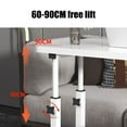 thumbnail image 6 of HOZVOMI Adjustable Height Portable Standing Desk Laptop Table - Sturdy Mobile Tray for Versatile Use, Suitable for Bedside or Sofa, 6 of 6