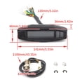 thumbnail image 5 of Inductive Speedometer Stroke Tachometer for Motorcycle Colored Display, 5 of 11