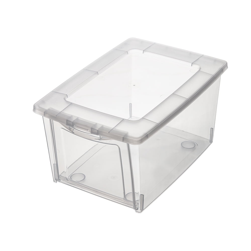 Mainstays Drop Front Clear Shoe Box