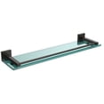 thumbnail image 2 of Montero Collection 22 Inch Glass Shelf with Gallery Rail, 2 of 4