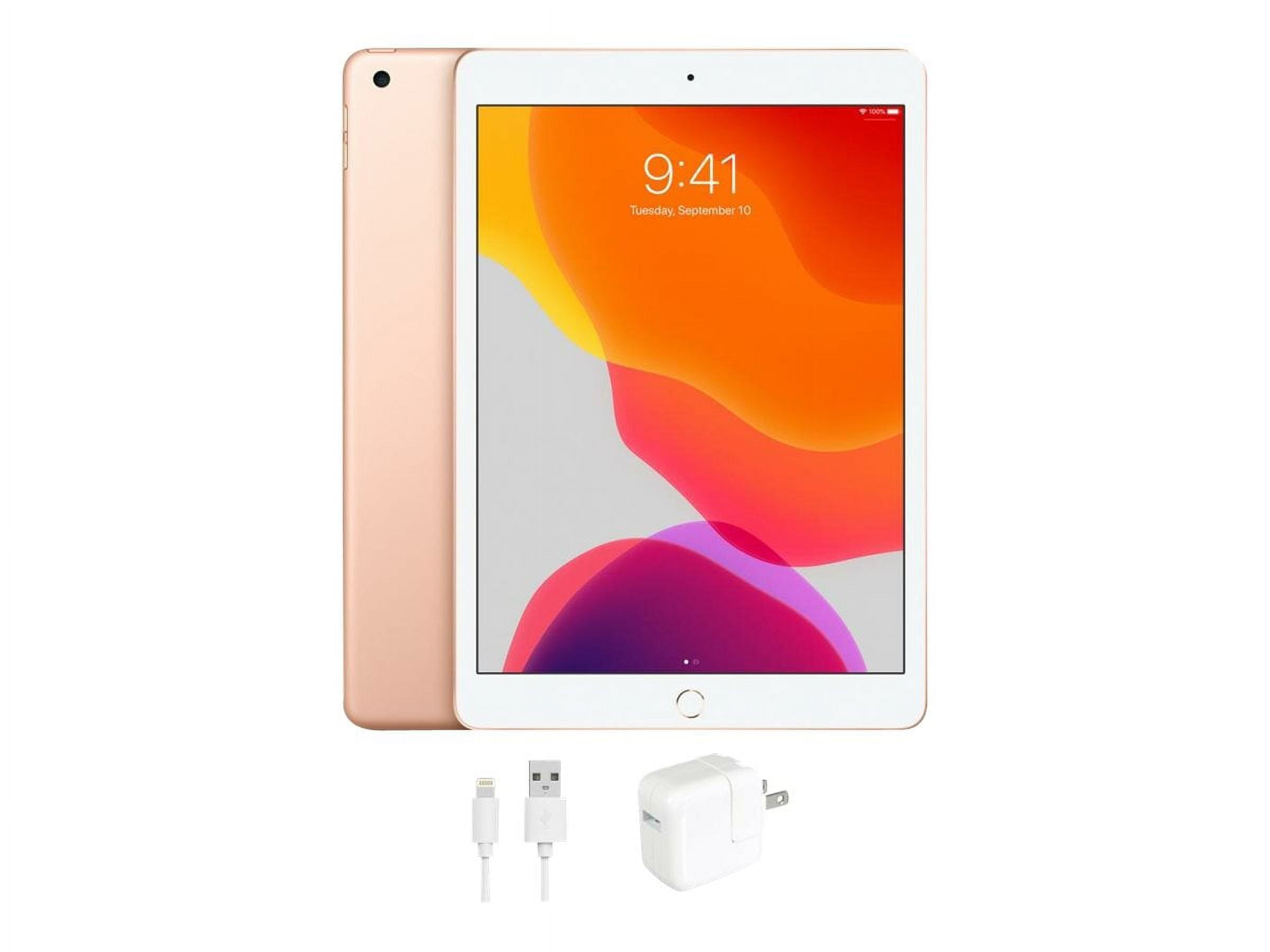 Restored Apple iPad 7 (7th Gen, 2019), 32GB, WiFi, Gold - (A2197