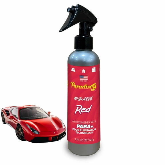 1 Pc Paradise Air Freshener Spray Odor Eliminator Home Fragrance Aroma Scent Red