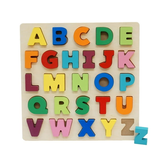 Spark Create Imagine 3D Wooden Alphabet Puzzle, 1 to 3 years