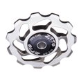 thumbnail image 4 of Soidarity 11T ultraligero aleación de aluminio bicicleta rodamiento rueda trasera desviador guía rueda poleas al aire libre piezas de bicicleta nuevo Ciclismo plata Soidarity OD0239-05, 4 of 6