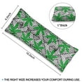 thumbnail image 4 of Psychedelic Rasta Seatbelt Cushion - Post Mastectomy Pillow with Secure Straps for Daily Commuting, 4 of 7