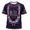 Purple, variant on We Will Never Forget 9/11 25th Anniversary Men's T-Shirt - Memorial Graphic Crew Neck Casual Top with Ornamental Art for Daily Wear Army Green L