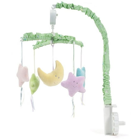 Iridescent Moon - Moon and Stars Mobile
