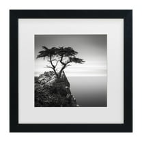 Dave MacVicar 'The Lone Cypress' Matted Framed Art