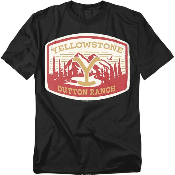 Yellowstone T-Shirt Dutton Ranch With Mountains Unisex Graphic Tee for Men & Women