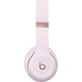 thumbnail image 2 of Open Box - Beats by Dr. Dre MUW33LL/A Beats Solo 4 Wireless On-Ear Headphones - Cloud Pink, 2 of 4