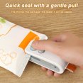 thumbnail image 4 of Mini Scelleuse de Sacs USB Rechargeable 2 en 1 Coupe-Sacs Portable Rechargeable Machine de Scellage de Sacs Alimentaires sous Vide pour Collations Chips Conservation Fraîcheur, 4 of 7