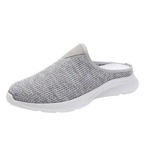 NOKIO Slip On Mules & Clogs for Womens Light Open Back Shoes Comfort Walking Shoes Breathable Slippers Closed Toe Slides Women's Slip On Travel Soft Sole Comfortable Shoes