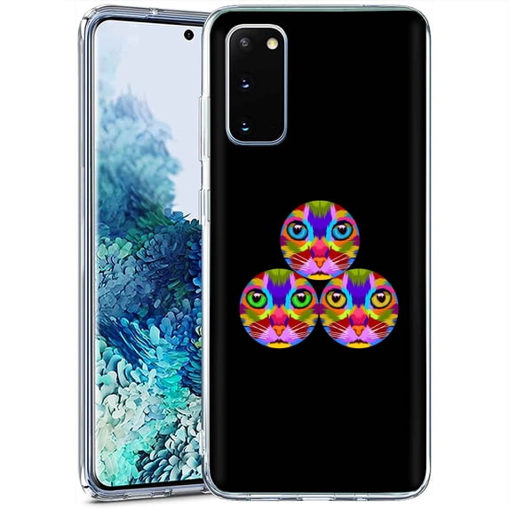 TalkingCase Slim Phone Case Compatible for Samsung Galaxy S20 FE 4G/5G,(Not S20),Cat Ball Print,Lightweight,Flexible,Soft, USA