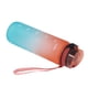 thumbnail image 4 of Water Bottle, Food Grade Plastic Time Marker Non Toxic Small Water Bottle With Sticker Rope For Cycling For Gym For Office ANGGREK Otros, 4 of 8