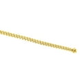 thumbnail image 7 of JewelStop 10K Yellow Gold 3.2mm Miami Cuban Chain with Polished Finish and Box Clasp - 20in, 7 of 7