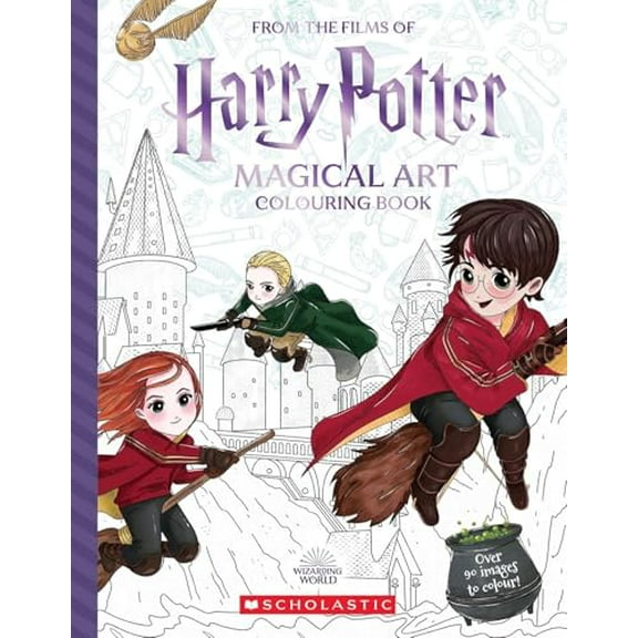 Pre-Owned Harry Potter: Magical Art Colouring Book Paperback