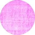 thumbnail image 1 of Ahgly Company Indoor Round Persian Pink Traditional Area Rugs, 7' Round, 1 of 4