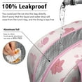 thumbnail image 5 of Reusable Floral Lnsulated Lunch Bag for Women & Men-Leakproof Water-Resistant Cooler Tote,Large Capacity(10.6x8.7x6.3in)for Work,Office,Travel,Picnic,Beach., 5 of 7