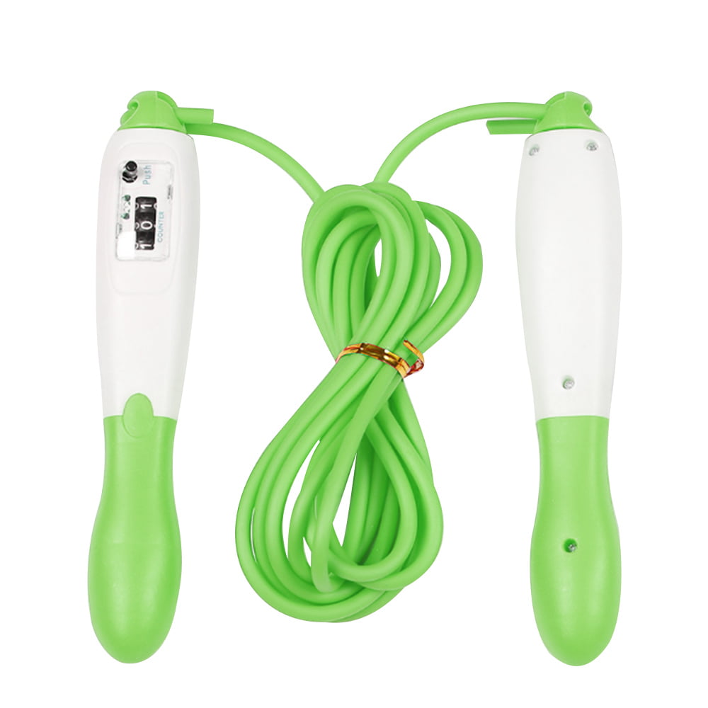 Yionloe Durable Adjustable Automatic Counting Skipping Rope Fitness Aerobic Exercise Tool Training Equipment 