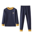 thumbnail image 2 of JTieaclothes Toddler Girls Boys Winter Long Sleeve Tops Pants 2PCS Outfits Clothes Set For Babys Clothes Underwear Set,Boys Outfit Sets Sizes 5-6 Years, 2 of 6