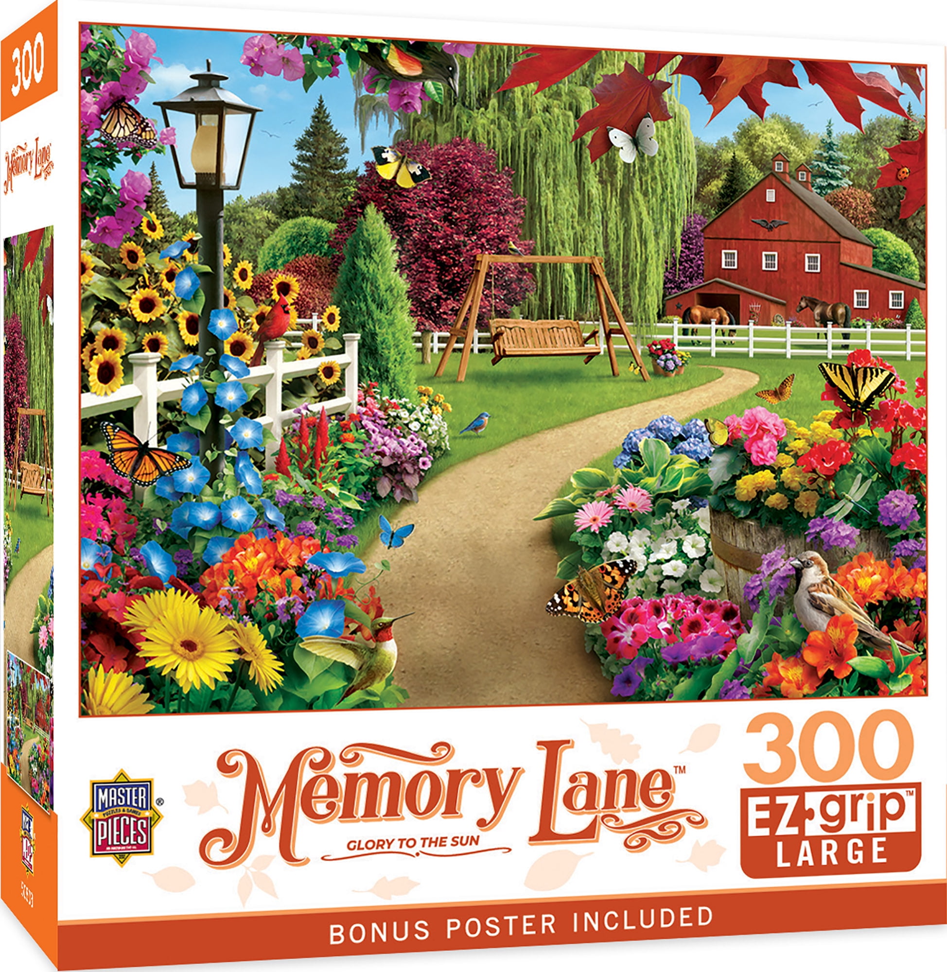 Memory Lane - Glory to the Sun 300 Piece Jigsaw Puzzle for Adults