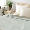 thumbnail image 4 of Qocolhg Quilt for Queen Bed Washable - Cooling Blankets for Hot Sleepers, Skin-friendly Plain Printed Washed Cotton Summer Quilt, Oversized Bedding Soft Coverlet Quilts Queen Size, Clearance, Brown, 4 of 6