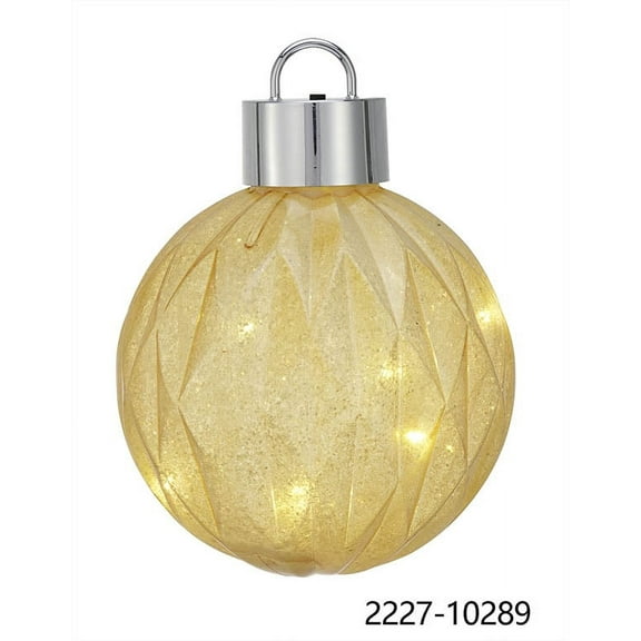 Holiday Time LED Christmas Jumbo Shatterproof Ornament, 200MM