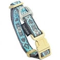 thumbnail image 2 of Touchdog 'Shape Patterned' Tough Stitched Embroidered Collar and Leash, 2 of 3