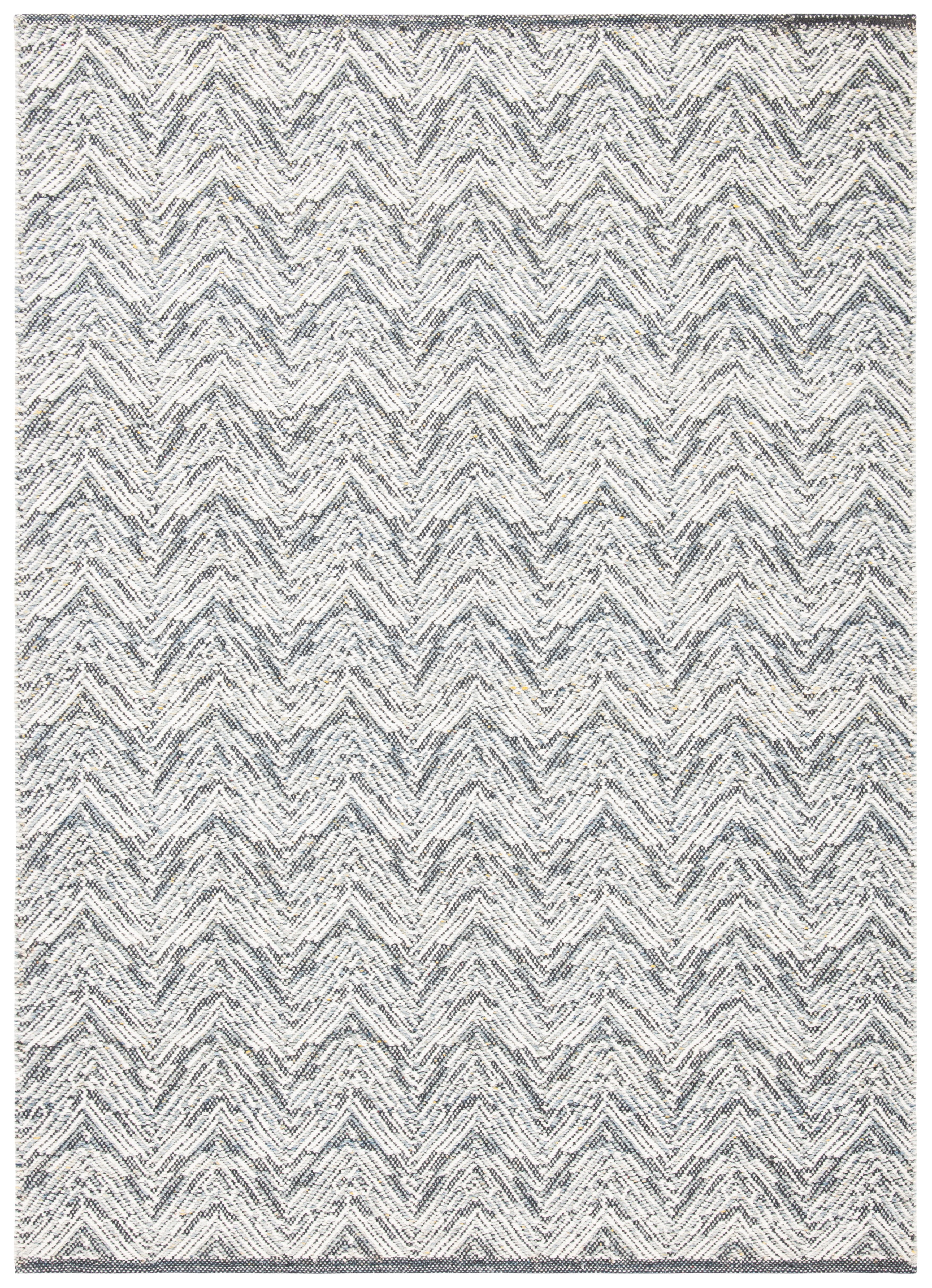 Safavieh Kilim Rothesay Chevron Wool Area Rug, Gray, 4' x 6'