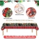 thumbnail image 3 of (180 x 150 cm) （Manteles rectangulares navideños, mantel navideño lavable, mantel navideño grande, mantel navideño para mesa de comedor para decoraciones de mesa navideñas ER, 3 of 5