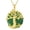 1A-Tree of Life-Gold-Green Jade, variant on JKR Mother's Day Gifts for Women Tree of Life Necklace 14k Gold Plated Sterling Silver Round Jade Jewelry for Women Mom Mother Sister Birthday Gifts