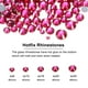 thumbnail image 2 of 1450 Pcs Strass Hotfix Cristales de Vidrio (Set SS6-SS30, Rosa Oscuro), 2 of 6