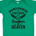 thumbnail image 4 of Inktastic Handpicked for Earth by My Brother in Heaven Angel Wings Boys or Girls Baby Bodysuit, 4 of 5